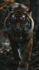 tiger in the zoo. Generative AI