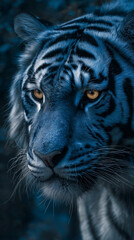 portrait of a tiger. Generative AI