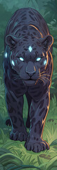 head of a lion. Generative AI