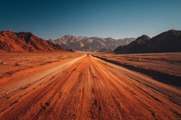 road to the desert. Generative AI