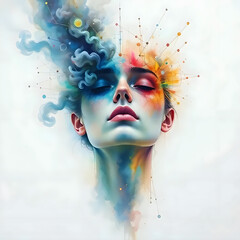  Abstraktion 84. Hintergrund f&uuml;r das Design 1х1.