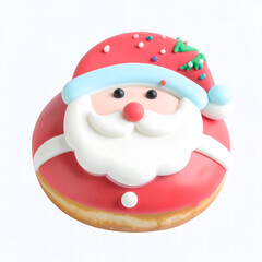 Santa Christmas Donut