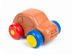 Fototapeta premium plastic toy car