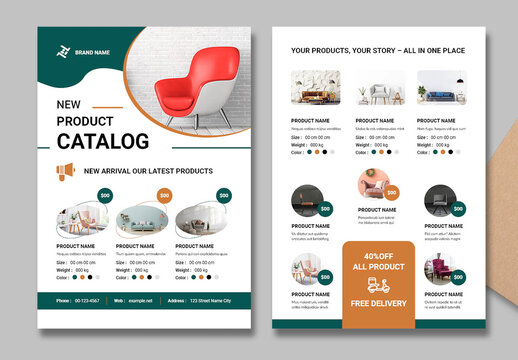 Product Catalog Flyer Template