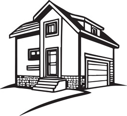 sketch of house design