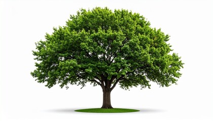 Obraz premium tree isolated on white background