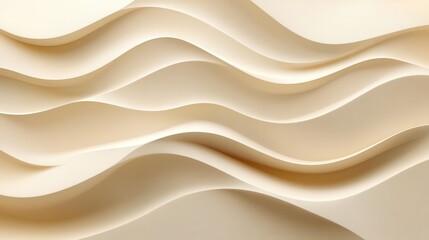 Obraz premium Abstract wavy beige background (3)