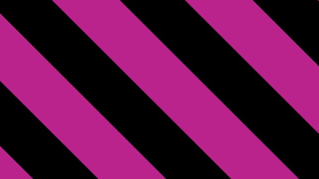 Black and Pink Diagonal Stripes Animated Pattern Loop. Diagonal Stripes Motion background