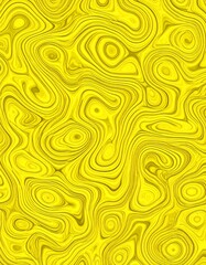 Fototapeta premium Abstract swirling pattern in shades of yellow