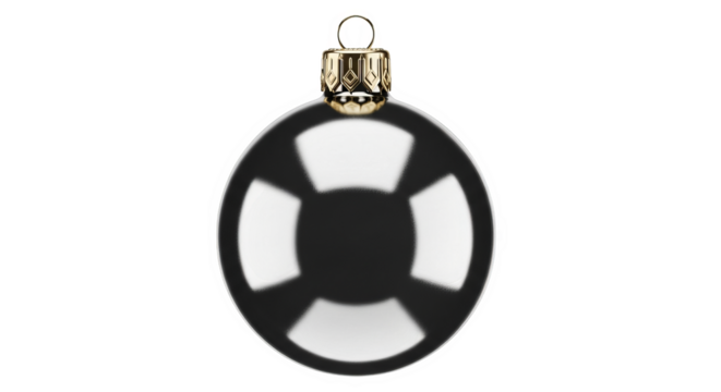 Casino Chip Christmas Ornament 3d Render