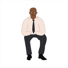 Abstract geometric design with vibrant color palette and clean lines