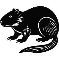 Beaver Silhouette