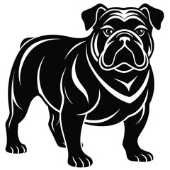 Bulldog Silhouette