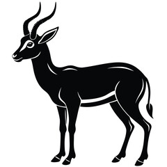 Gazelle Silhouette