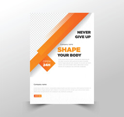 Shape Your Body Fitness Gym Flyer 