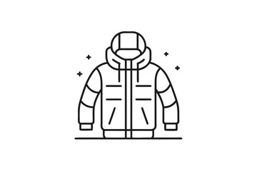Snow jackets design created with bio based renewable sustainable fiber