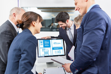 Coworking Spaces for Expansion of business Workspace Collaboration Concept