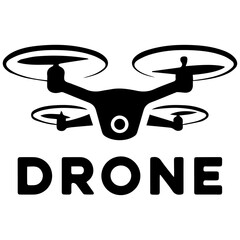 Drone Logo Vector, drone icon illustration for a business design sign and symbol, 
