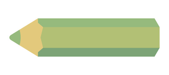 Colored pencil icon (green pencil) 