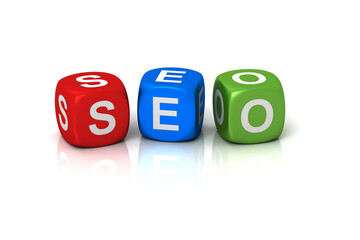 Seo search engine optimization digital marketing and internet technology concept 