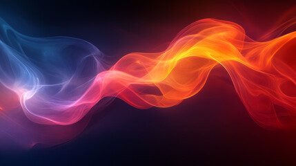 Obraz premium Abstract swirling colors (7)