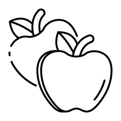 This Apple icon is suitable for Fall Season, etc.