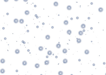 Christmas glowing stars dust particles overlay cutout on transparent background, sparkling stars seamless background cutout. Png image