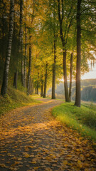 autumn in the woods