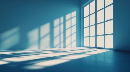 Empty room bathed in sunlight (3)