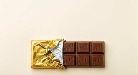 Indulge in the rich delight of dark chocolate, unwrapped and ready to enjoy, perfect for food blogs, marketing materials, and culinary projects