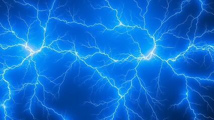 Fractal-like neon electricity branching in a cosmic void, depicting natural energy patterns.