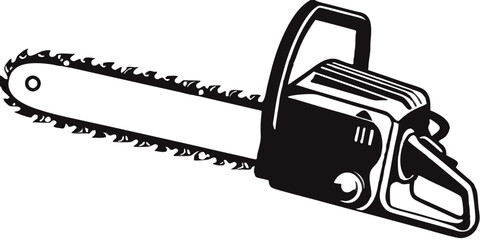Vintage Chainsaw Engraving
