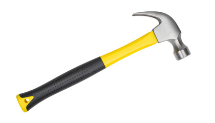 Heavy metal sledgehammer construction hand tool isolated on white background