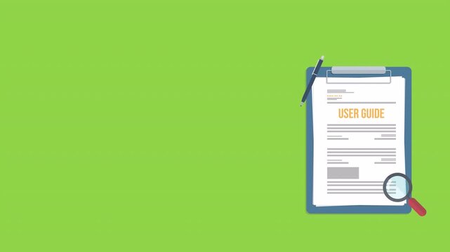 user guide document