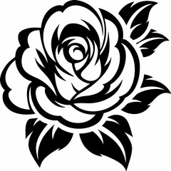 Floral Rose Tattoo