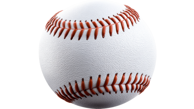 Baseball stitches detail PNG
