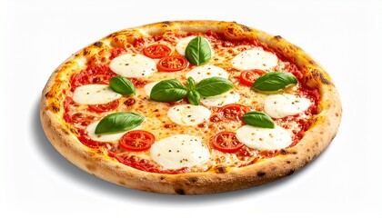 Delicious Traditional Neapolitan Pizza Margherita
