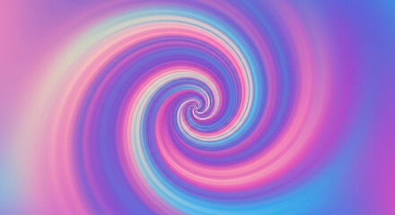 Obraz premium Psychedelic Swirl of Pastel Colors
