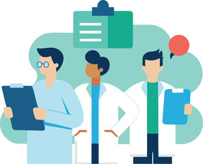 Concept Illustration of Treatment Progress Tracking