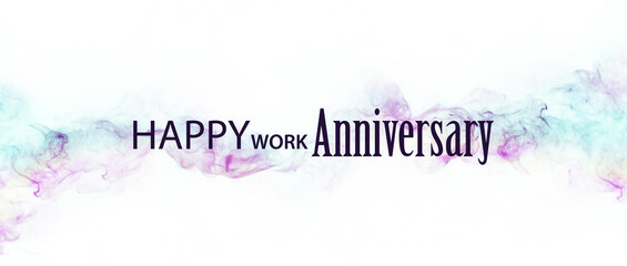 happy work anniversary card	