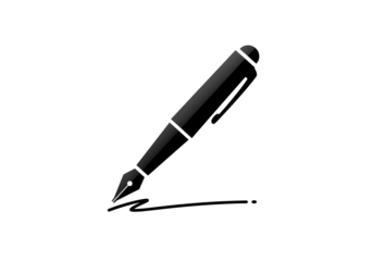 Diagonal Black Stroke Grunge Texture Ink Effect Artistic Brushstroke isolated on transparent background