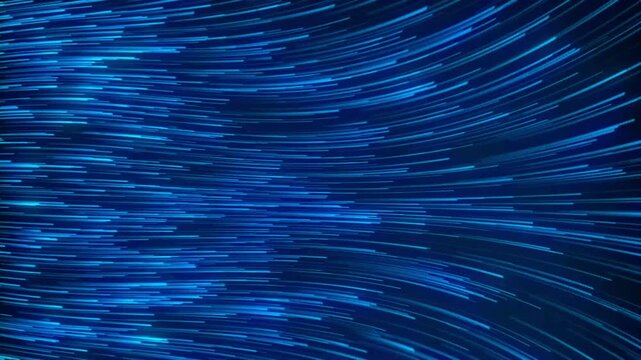 Abstract background featuring a dynamic stream of digital data, ideal for technology abstract black background fast moving ,Cold air flow from conditioner effect. air light effect with colorful rays.