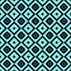 Dynamic geometric pattern with bold black outlines creating modern, eye catching design element