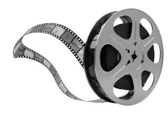 Silver Film Reel – A timeless emblem of cinema’s magic, unfurling stories, emotions, and dreams frame by frame