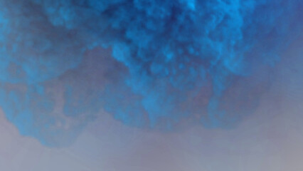 Deep blue cloudscape creates dramatic atmosphere and offers a calming ethereal beauty for designs