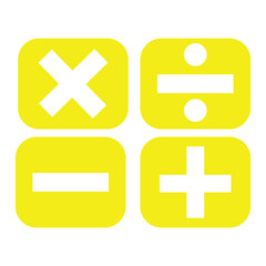 Round plus sign and minus sign icon set. Vector. plus minus icon.