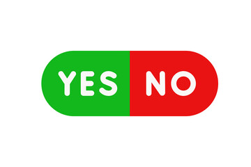 YES and NO icon, YES and NO buttons, YES and NO buttons symbol, YES and NO sign, like and dislike buttons, like and dislike sign, like and dislike symbol