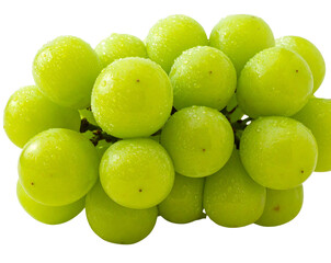  Juicy Green Grapes Cluster | Isolated PNG
