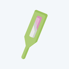 Icon Mercury. related to Waste Sorting symbol. flat style. design editable