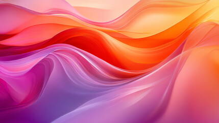 Obraz premium Abstract vibrant flowing colors (1)